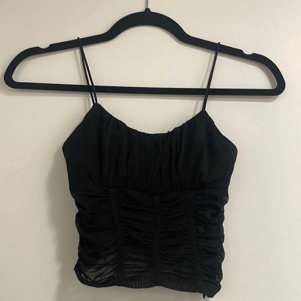 Princess Polly Concordia Top in Black - Picture 2 of 2